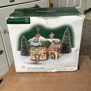 Department 56 NORTH POLE BEAUTY SHOPPE